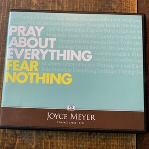 Joyce Meyer CD Case with Motivational Text
